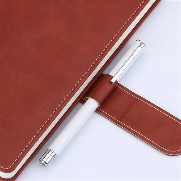 A4 Lay-Flat Bookmark Ribbon Premium Thicken Journal