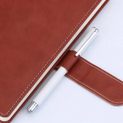A4 Lay-Flat Bookmark Ribbon Premium Thicken Journal