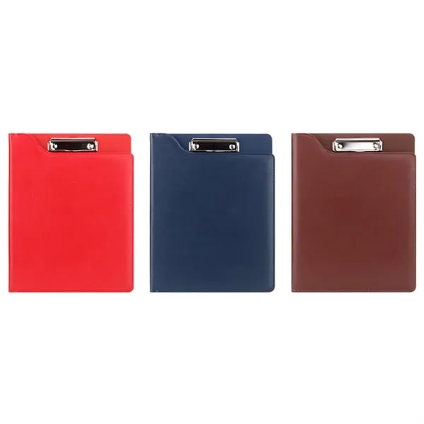 Multi-Pocket Organizer PU Leather A4 Writing Board Padfolio