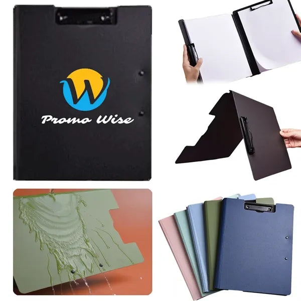Lightweight Practical Foldable Dual Clip Design A4 Clipboard