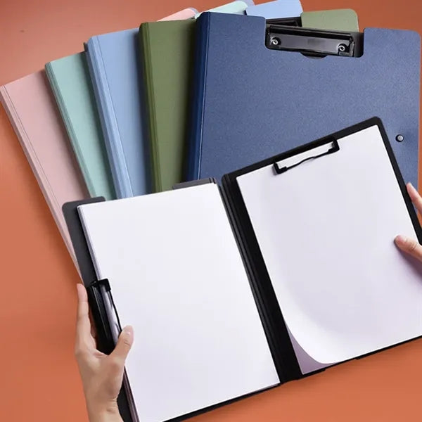 Lightweight Practical Foldable Dual Clip Design A4 Clipboard