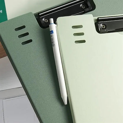 Durable Non-Slip Base Hard Cover Stand Function A4 Clipboard