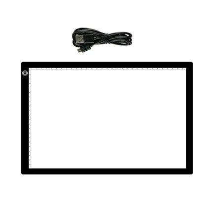 3 Brightness Levels Thin USB-Powered A4 LED Light Pad