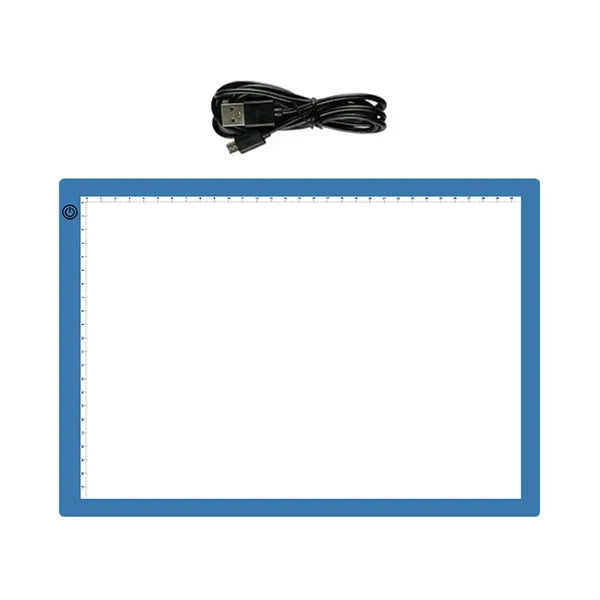 3 Brightness Levels Thin USB-Powered A4 LED Light Pad