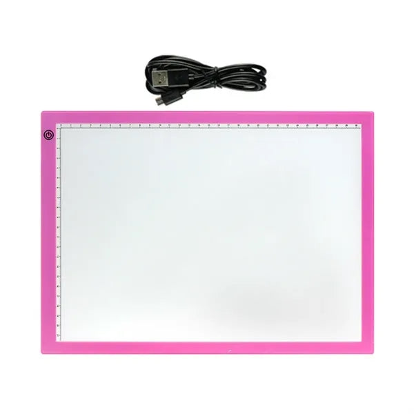 3 Brightness Levels Thin USB-Powered A4 LED Light Pad