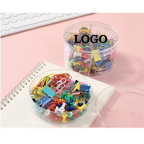 Office Stationery Set Office Supplies Clips Kit