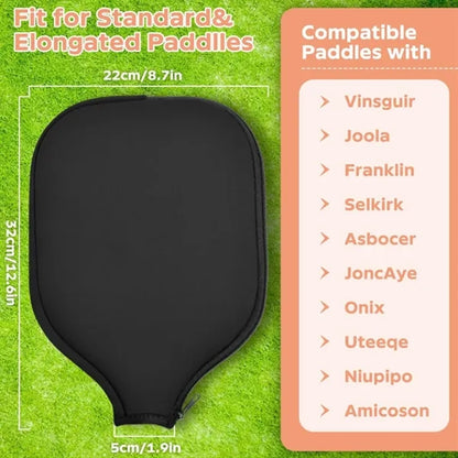 Soft Touch Neoprene Pickleball Paddle Protection Sleeve