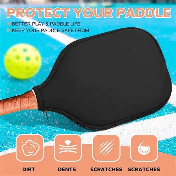 Soft Touch Neoprene Pickleball Paddle Protection Sleeve