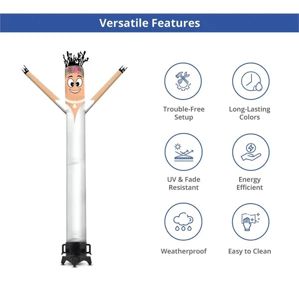 Bride Inflatable Tube Man Character with Blower.