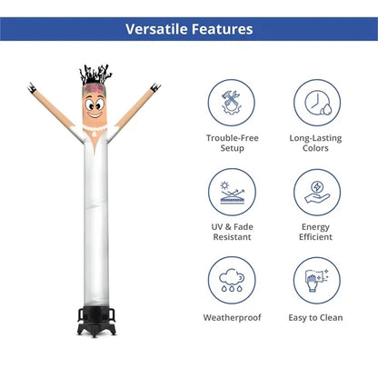 Bride Inflatable Tube Man Character with Blower.