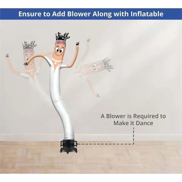 Bride Inflatable Tube Man Character with Blower.