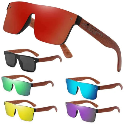 Fashion Polarized Bamboo Sunglasses