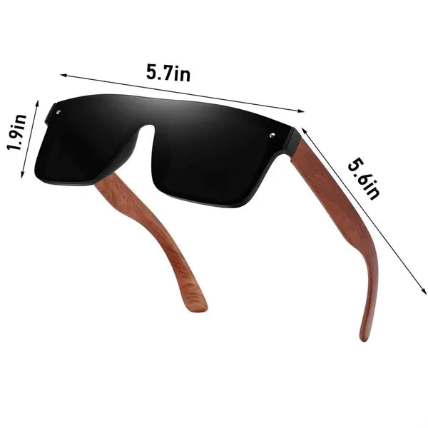 Fashion Polarized Bamboo Sunglasses