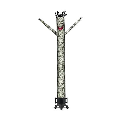Billionaire Inflatable Tube Man Character with Blower