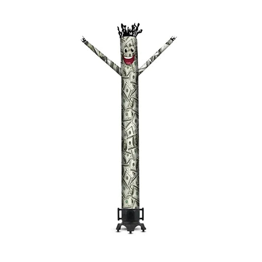 Billionaire Inflatable Tube Man Character with Blower
