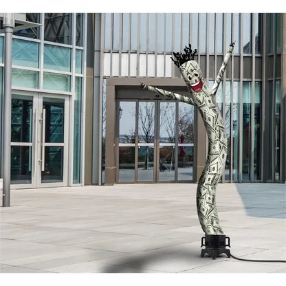 Billionaire Inflatable Tube Man Character with Blower