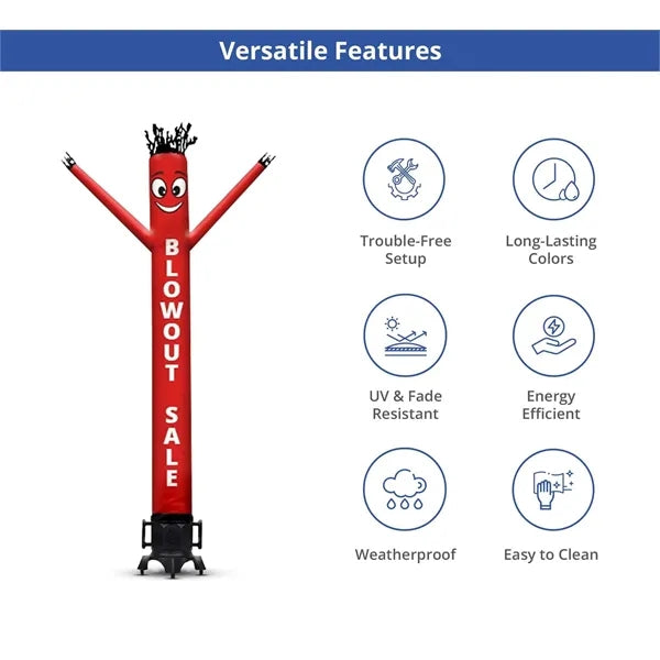 Blowout Sale Inflatable Tube Man with Blower