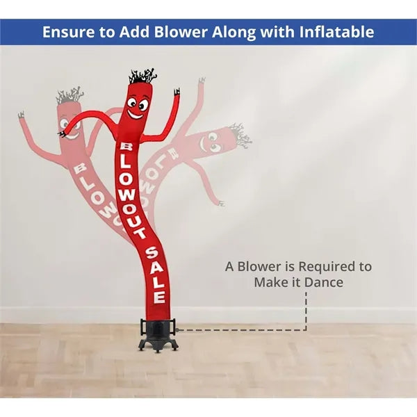 Blowout Sale Inflatable Tube Man with Blower