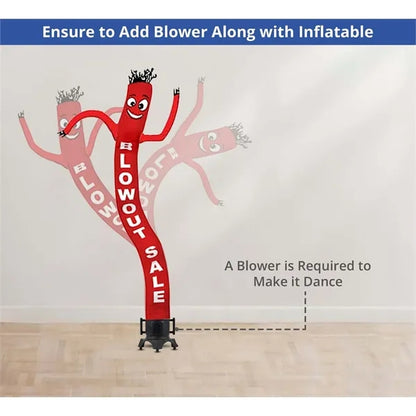Blowout Sale Inflatable Tube Man with Blower