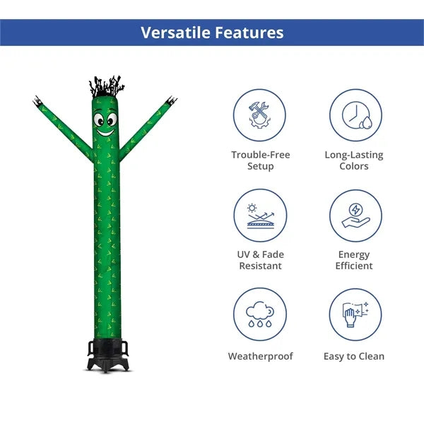 Cactus Inflatable Tube Man Character with Blower