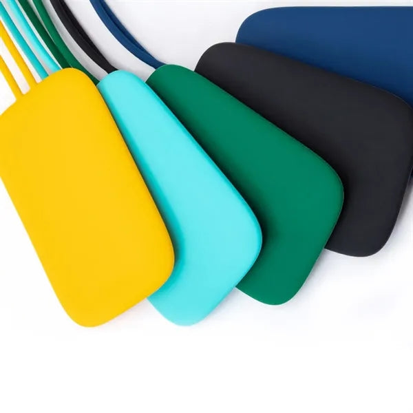 Silicone Luggage Tag with Name ID Card