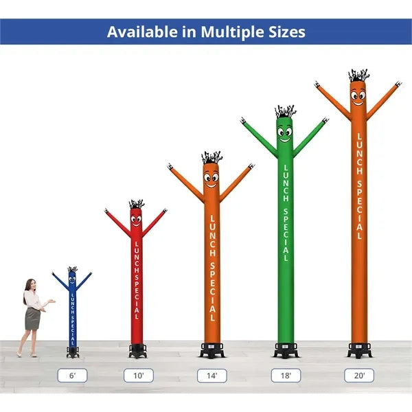 Lunch Special Inflatable Tube Man-20Ft