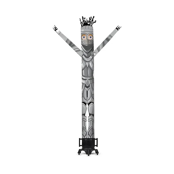 Knight Inflatable Tube Man Mascot with Blower