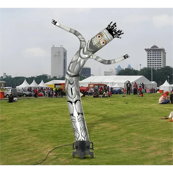 Knight Inflatable Tube Man Mascot with Blower