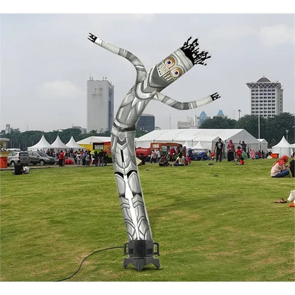 Knight Inflatable Tube Man Mascot with Blower