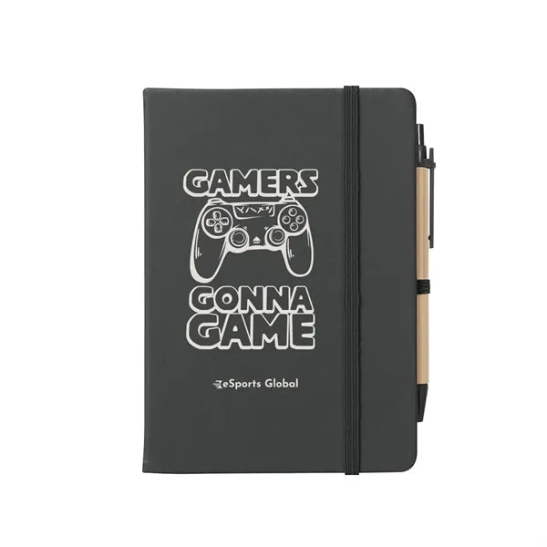 Journal Notebook With Sticky Notes & Flags
