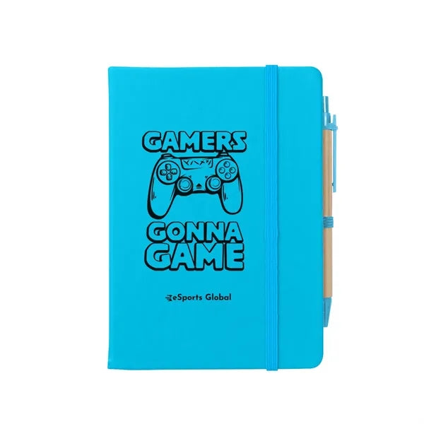 Journal Notebook With Sticky Notes & Flags