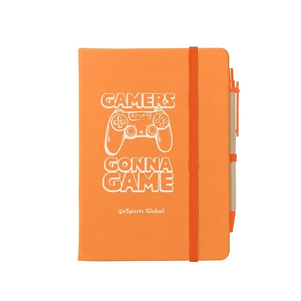 Journal Notebook With Sticky Notes & Flags