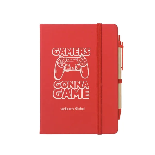 Journal Notebook With Sticky Notes & Flags
