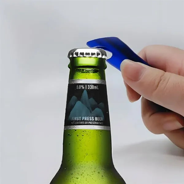 LED Flashlight Keychain with Bottle Opener