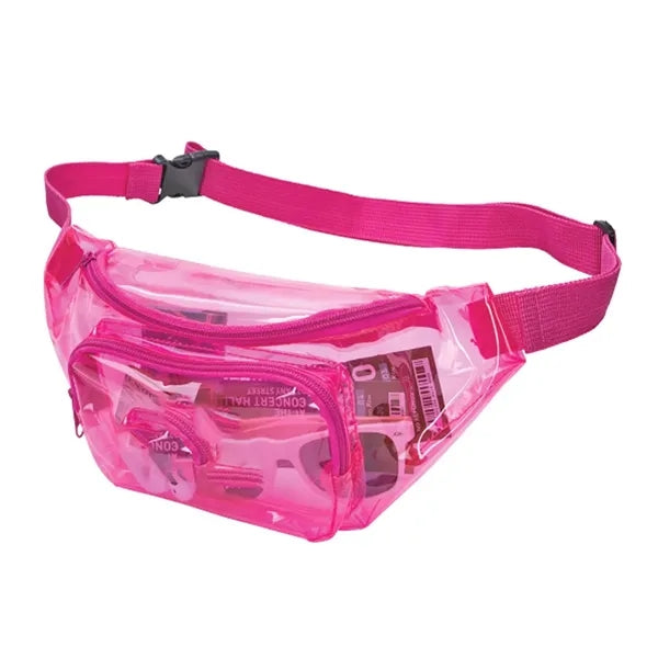 15L Custom Clear Fanny Pack with Adjustable Strap