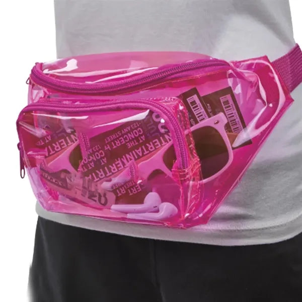 15L Custom Clear Fanny Pack with Adjustable Strap