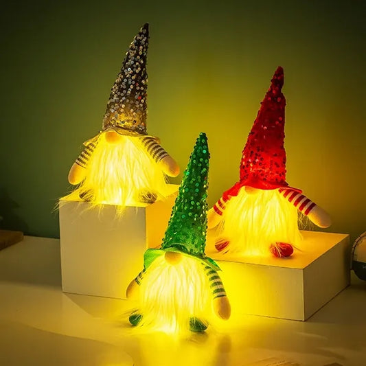 Light-Up Rudolph Christmas Gnome Decoration