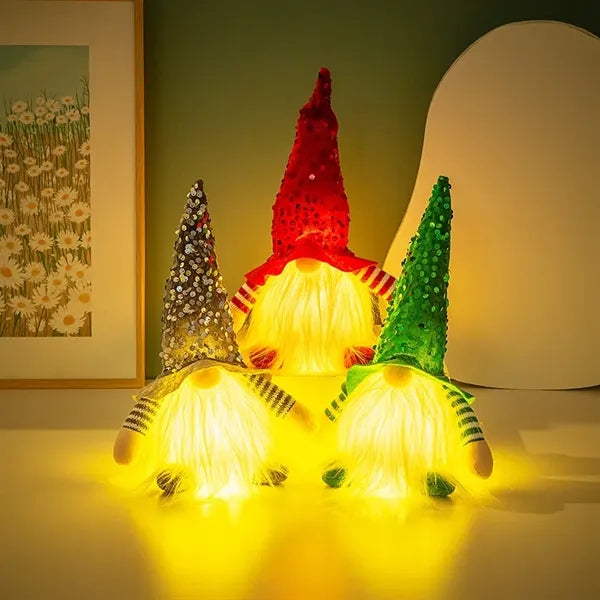 Light-Up Rudolph Christmas Gnome Decoration