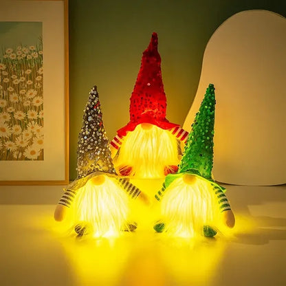 Light-Up Rudolph Christmas Gnome Decoration