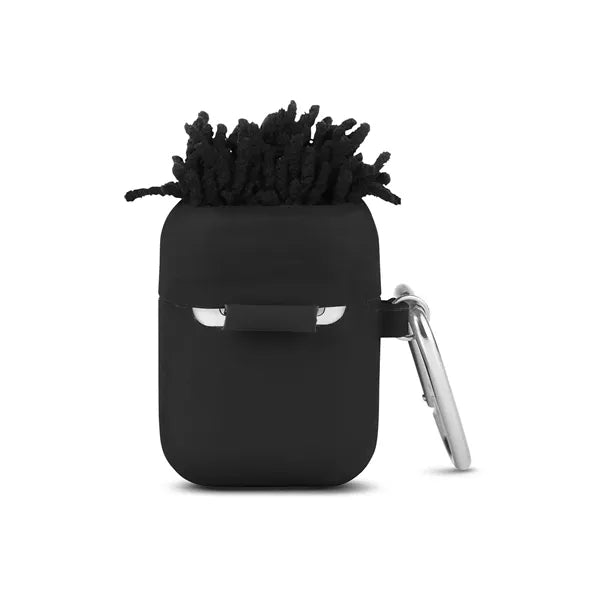 MopToppers Silicone Earbud Case With Carabiner