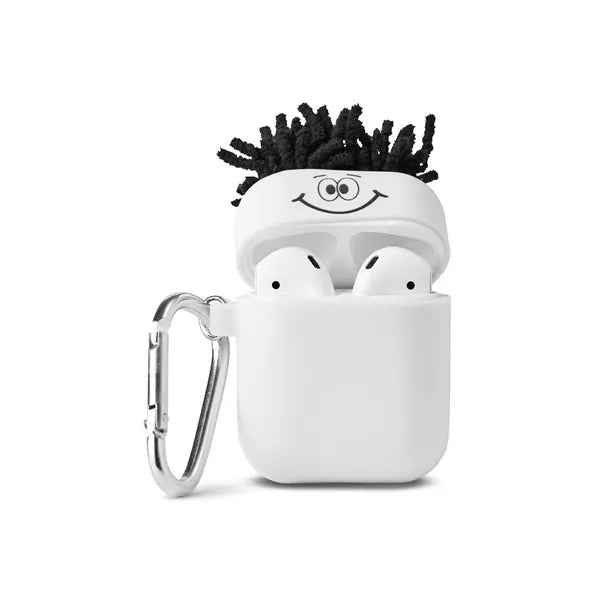 MopToppers Silicone Earbud Case With Carabiner