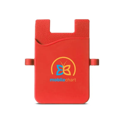 Silicone Smartphone Pocket with Earbud Loops