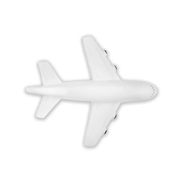 Passenger Airplane Shape Stress Ball