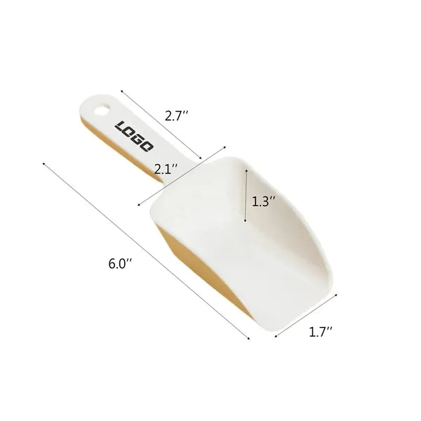 Plastic Scoop with Hang Hole