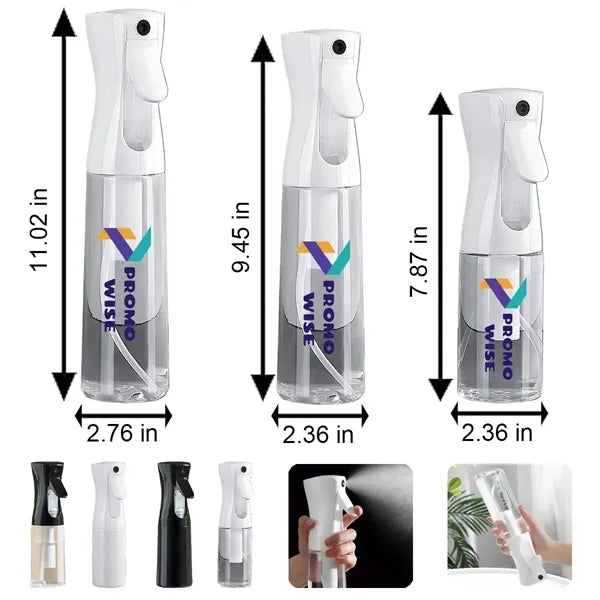 Leakproof Fine Mist Thickened BPA-Free PET Spray Bottles