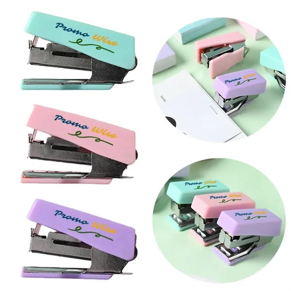 Mini Non-Slip Portable Stapler with Tail Staple Remover