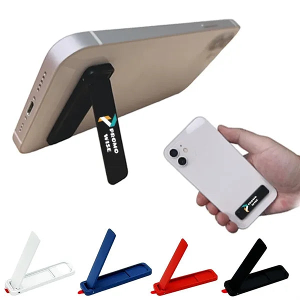 Mini Ultra-thin Flip-top Zinc Alloy Desktop Phone Holder