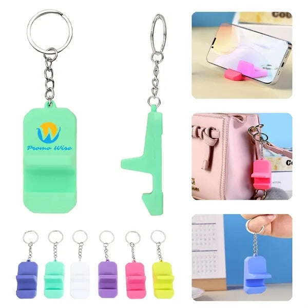 Mini Phone Holder Portable Compact Lightweight Keychain