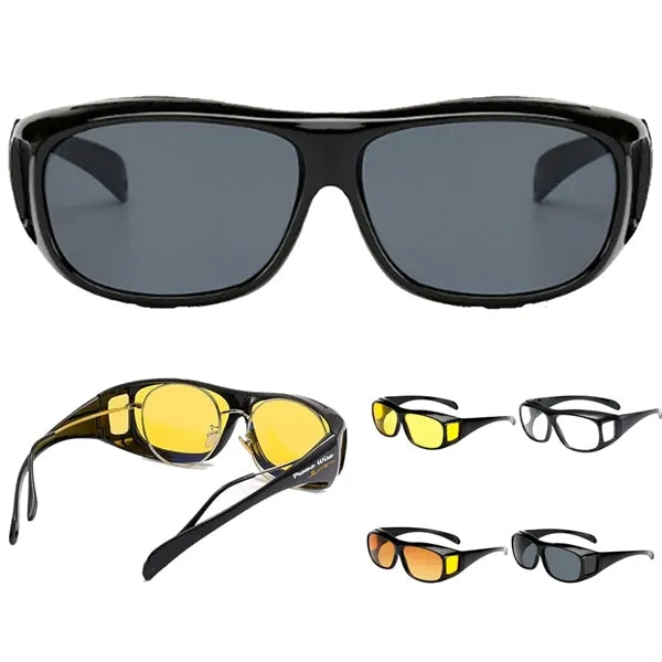 Windproof Polarized Yellow Lenses Running Sunglasses