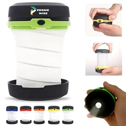 Collapsible Waterproof Pop-Up LED Camping Light with Handle